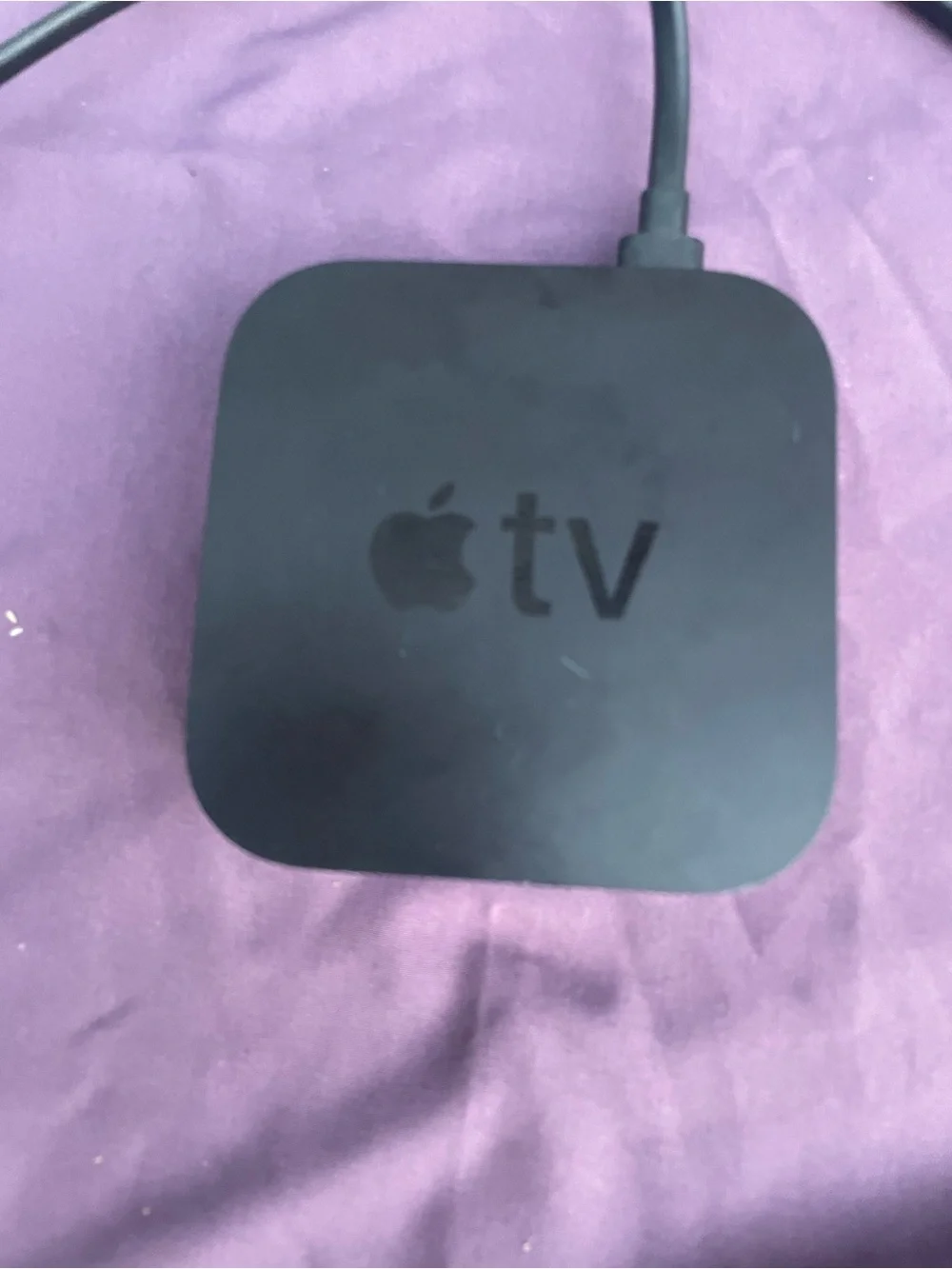 Apple Black TV Streaming Box
